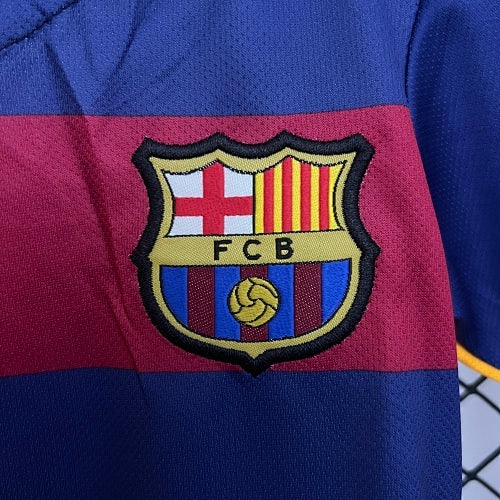 Kids Barcelona 2015/16 Home Jersey Kit