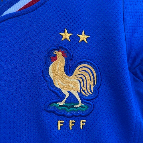 2024 Kids France Home  Jersey Kit Fan Version