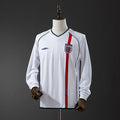 Retro England 2002 Home Jersey Long Sleeve Fan Version