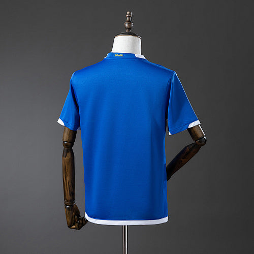 Retro 2006 Brazil Away Fan Version
