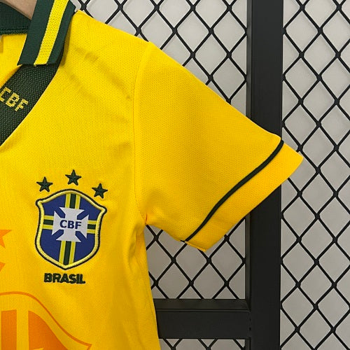 Kids Brazil 1993/94 Home Jersey Fan Version