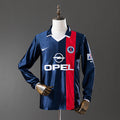 PSG 2001/02 Home Long Sleeve Retro Jersey Fan Version