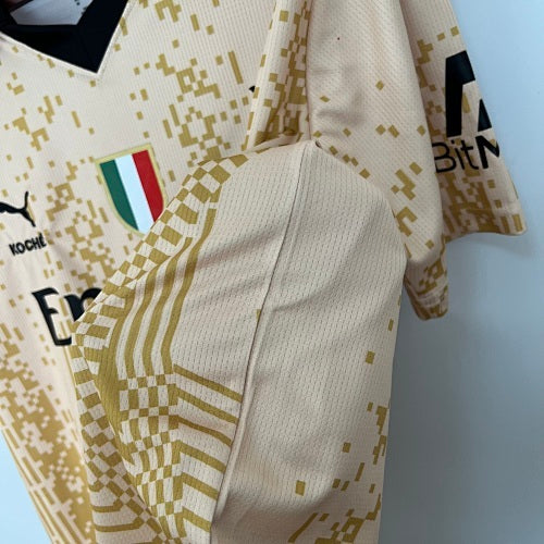2023/24 AC Milan Yellow Jersey Fan Version