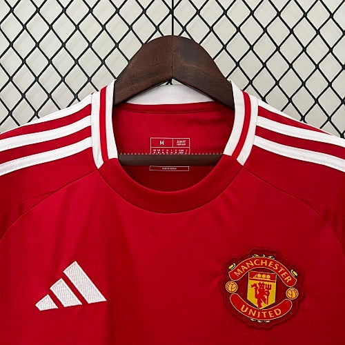 2024/25 Manchester United Home Jersey Fan Version