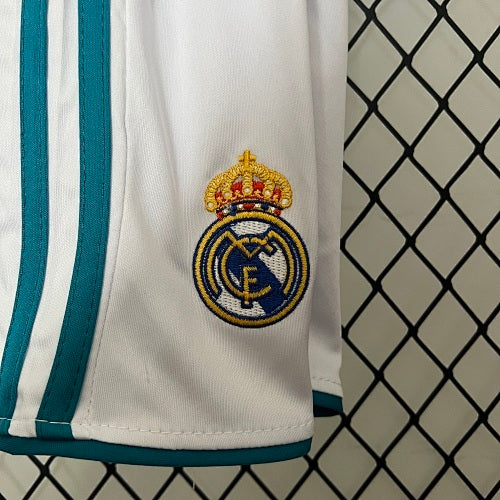 Kids Real Madrid 2017/18 Home Jersey