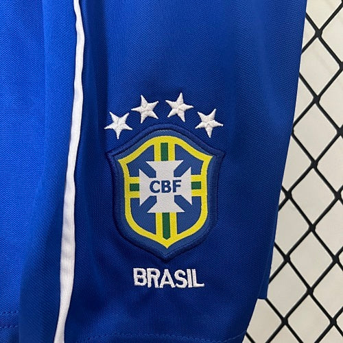 Kids Brazil 2002 Home Jersey Kit Fan Version