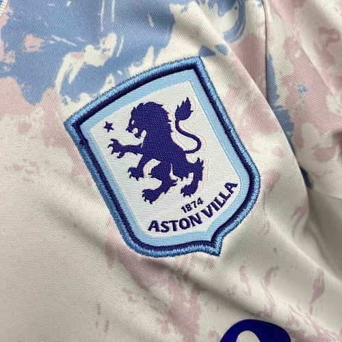 2025/26 Aston Villa Third Away Jersey Kit Kids Fan Version