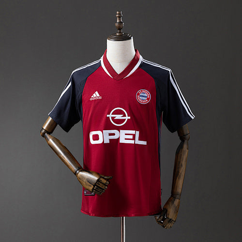Retro Bayern Munich 2001/02 Home Jersey Fan Version