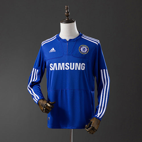 Chelsea 2009/10 Home Long Sleeve Retro Jersey Fan Version