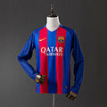Barcelona 2016/17 Home Long Sleeve Retro Jersey
