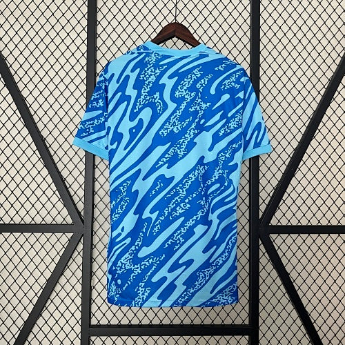 2024 Portugal Goalkeeper Blue Fan Version