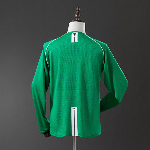 Manchester United 2007/08 Goalkeeper Long Sleeve Retro Jersey Fan Version