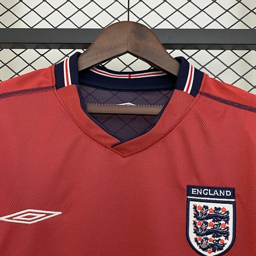 Retro England 2002 Away Jersey Fan Version