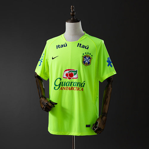 Brazil Training Suit Fluorescent Green Fan Version