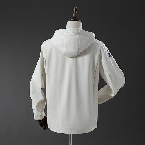 Brazil Windproof Jacket-Off White