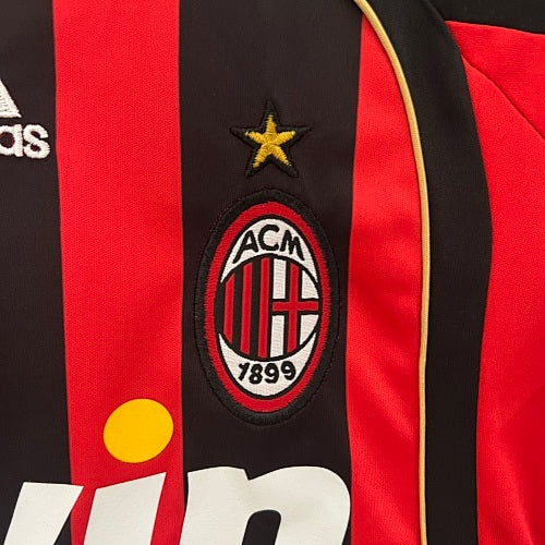 Kids AC Milan 2006/07 Home Jersey Kit Fan Version