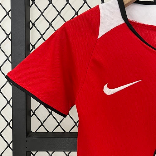 Kids Manchester United 2005/06 Home Jersey Kit Fan Version