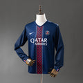 PSG 2025/26 Home Long Sleeve Jersey Fan Version