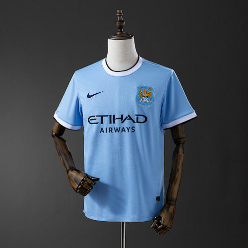 Retro Manchester City 2013/14 Home Jersey Fan Version