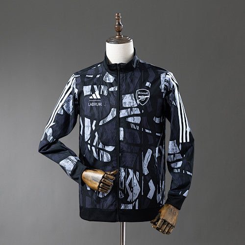 2025/26 Arsenal Windbreaker (Black)