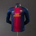 Barcelona 2012/13 Home Long Sleeve Player Version Retro Jersey