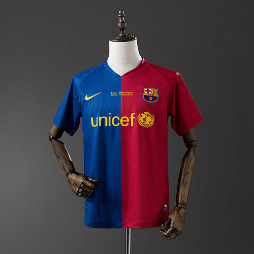 Retro Barcelona 2008/09 UEFA Champions League Home