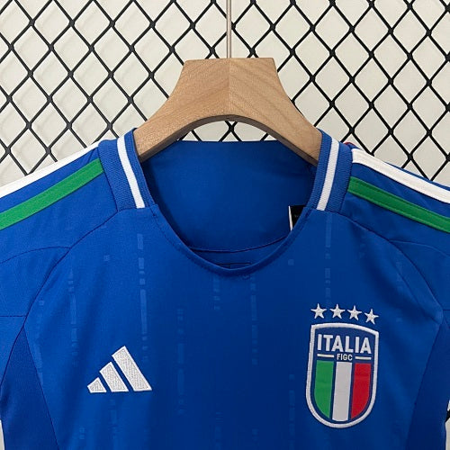 2024 Kids Italy Home Jersey Kit Fan Version
