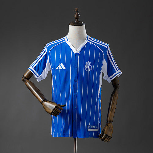 Real Madrid 2025/26 Baseball - Blue Jersey