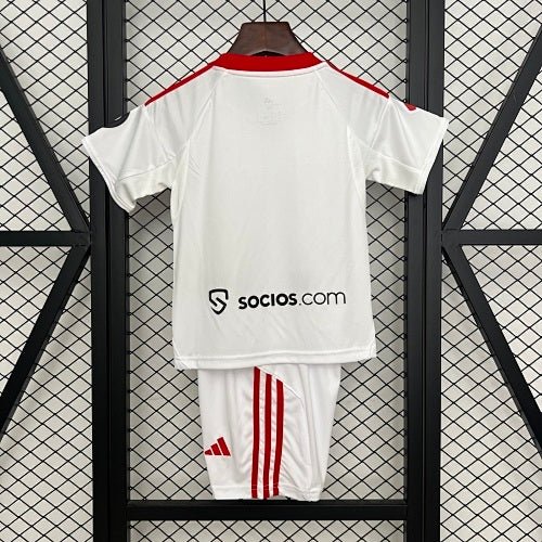 2025/26 Kids Sevilla Away Kit Jersey Fan Version