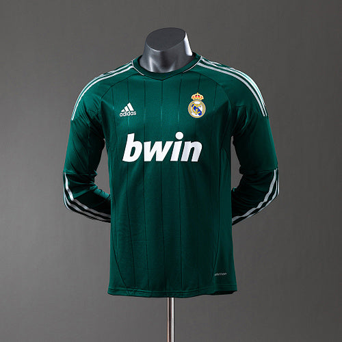 Real Madrid 2012/13 Third Away Long Sleeve Player Version Retro Jersey