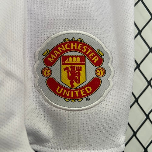 Kids Manchester United 2007/08 UEFA Champions League Home Jersey Kit Fan Version
