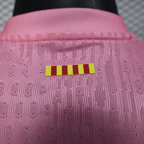 2025/26 Player Barcelona Pink Player Version