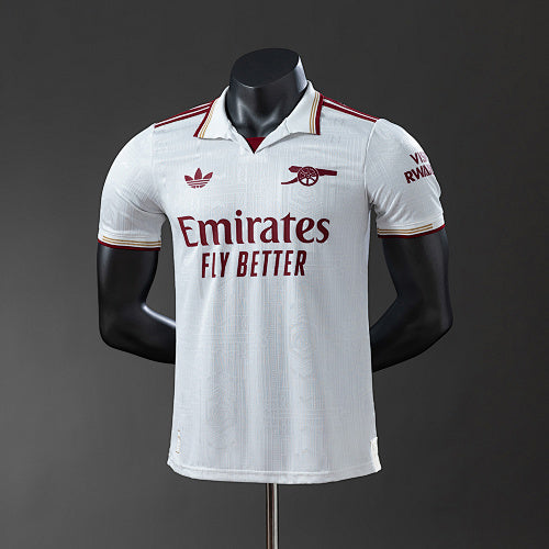 Arsenal 2025/26 Second Away Player Version Jersey