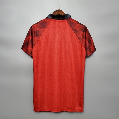 Retro 1996 Manchester United Home Jersey Fan Version
