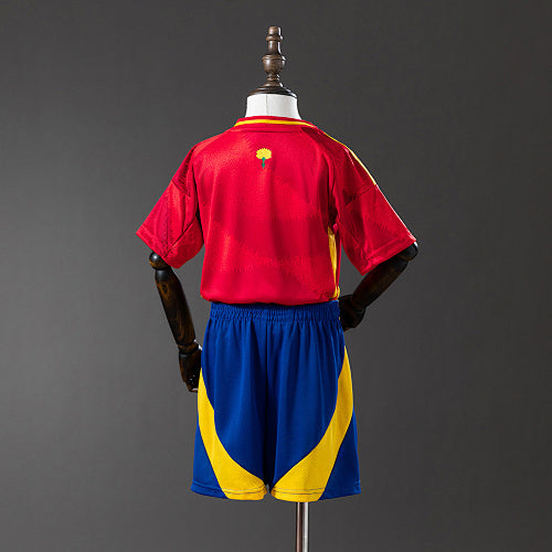 Spain 2024 Home Full Kids Kit Jersey Fan Version