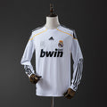 Retro Real Madrid 2009/10 Long Sleeve Home Jersey