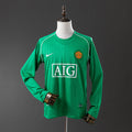 Manchester United 2007/08 Goalkeeper Long Sleeve Retro Jersey Fan Version