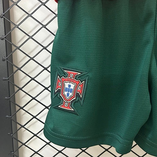 2025 Kids Portugal Home Jersey kit