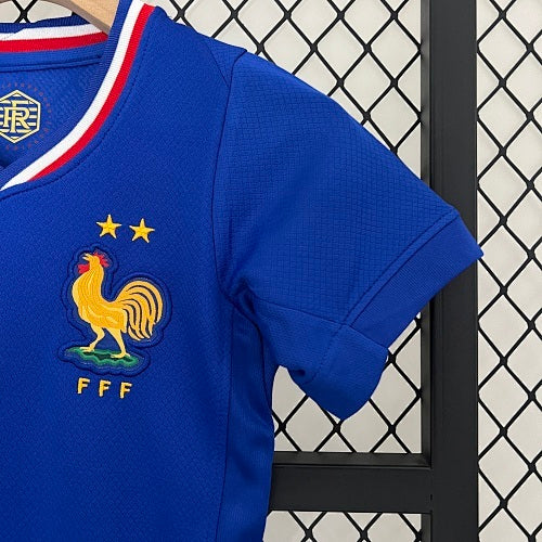 2024 Kids France Home  Jersey Kit Fan Version