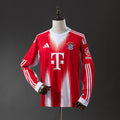 Bayern Munich 2025/26 Home Long Sleeve Jersey Fan Version