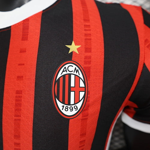2024/25 AC Milan Home Jersey Player Version