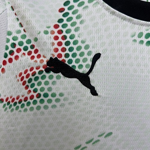2025 Kids Portugal Away Jersey Kit Long Sleeve