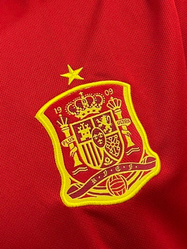 Retro Spain 2018 Home Jersey Fan Version