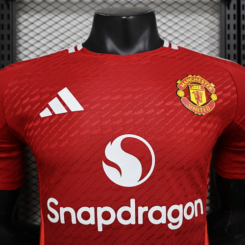 2024/25 Manchester United Home Jersey Player Version
