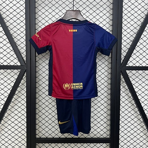 2024/25 Kids Barcelona Home Jersey Kit