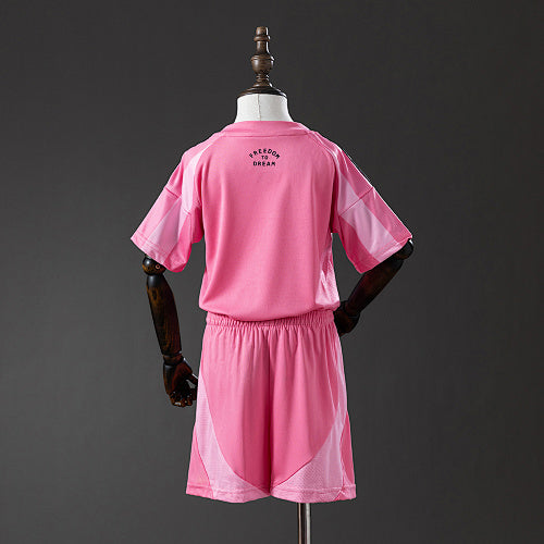 2025/26 Kids Inter Miami Home Jersey Kit Fan Version