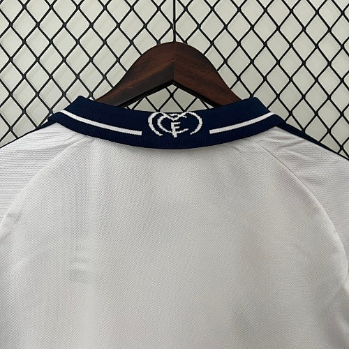 Retro Long Sleeve Real Madrid 2000/01 Home Jersey