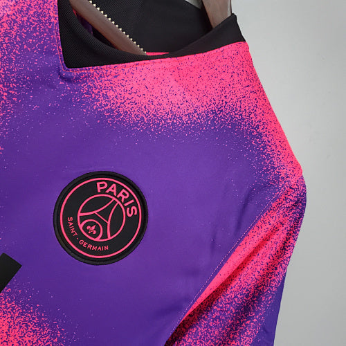 2020/21 Jordan PSG Fourth Away Purple Jersey Fan Version