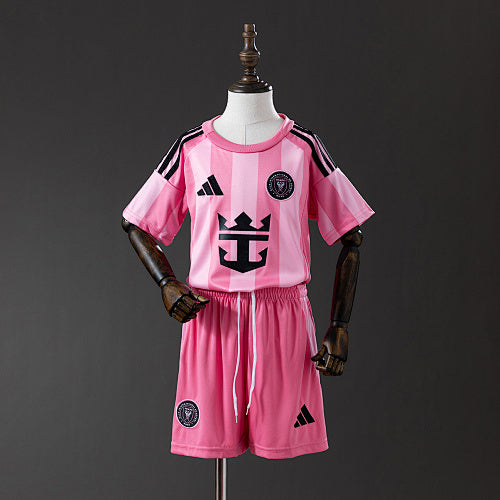 2025/26 Kids Inter Miami Home Jersey Kit Fan Version