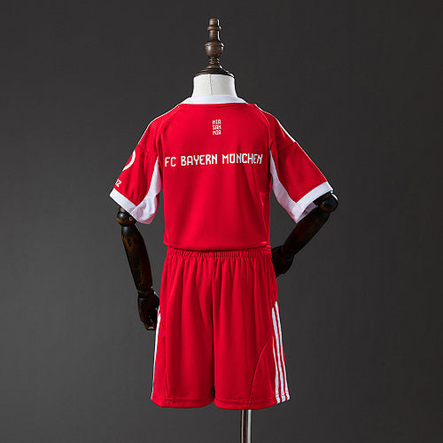 2025/26 Kids Bayern Munich Home Jersey Kit Fan Version